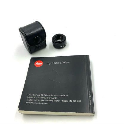 【全額返金保証】【最速発送】Leica ビューファインダー マグニファイヤー M1.4x 動作確認済