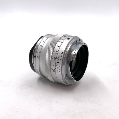 【最速発送】Carl Zeiss Planar T* 50mm F2 ZM シルバー【難有】
