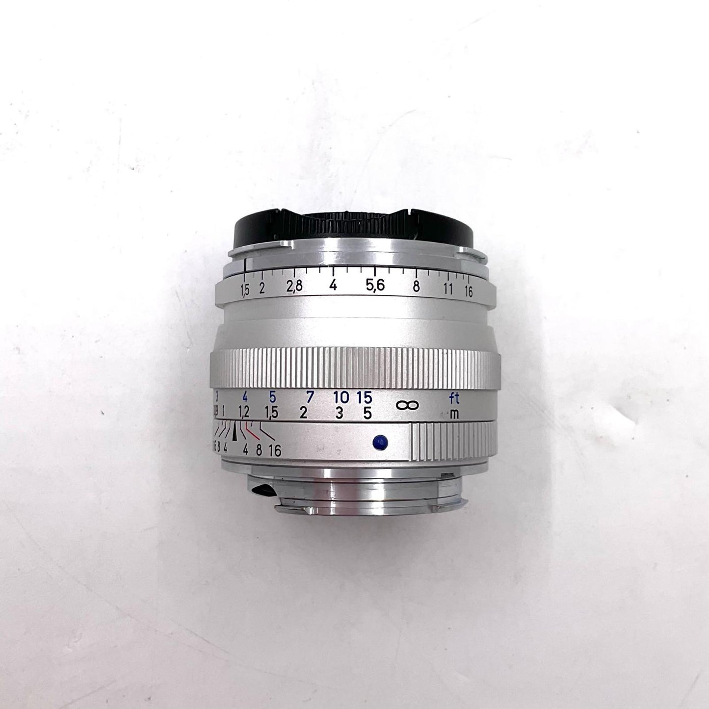 【最速発送】Carl Zeiss Planar T* 50mm F2 ZM シルバー【難有】