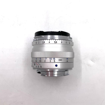 【最速発送】Carl Zeiss Planar T* 50mm F2 ZM シルバー【難有】