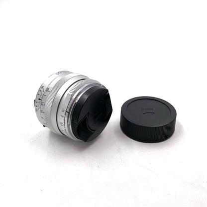 【最速発送】Carl Zeiss Planar T* 50mm F2 ZM シルバー【難有】