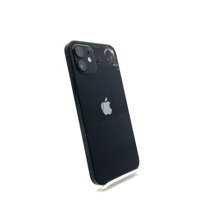 【最速発送】Apple iPhone iPhone 12 256GB ミッドナイト docomo 白ロム【難有】 89%