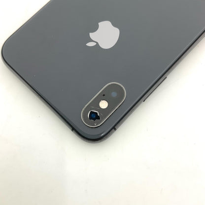 【最速発送】Apple iPhone iPhone XS 64GB スペースグレイ au 白ロム【難有】 82%