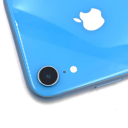 【全額返金保証】【最速発送】Apple iPhone iPhone XR 64GB ブルー docomo 白ロム 動作確認済 81%