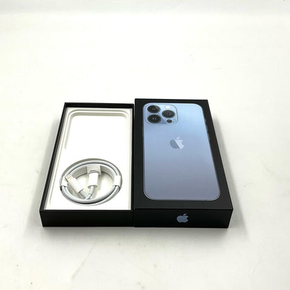 【全額返金保証】【最速発送】Apple iPhone iPhone 13 Pro 256GB シエラブルー Softbank SIMフリー 白ロム 動作確認済 87%
