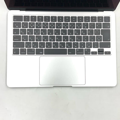 【全額返金保証】【最速発送】Apple MacBook Air 13.6インチ 2022 Apple M2 16GB 256GB シルバー 100% 超美品 動作確認済
