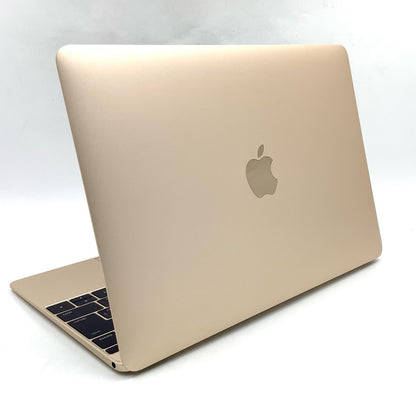 【全額返金保証】【最速発送】Apple MacBook 12インチ 2016 1.1GHz Intel Core m3 8GB 256GB ゴールド 美品 動作確認済