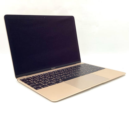 【全額返金保証】【最速発送】Apple MacBook 12インチ 2016 1.1GHz Intel Core m3 8GB 256GB ゴールド 美品 動作確認済