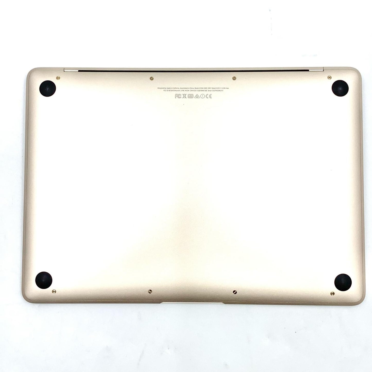 【全額返金保証】【最速発送】Apple MacBook 12インチ 2016 1.1GHz Intel Core m3 8GB 256GB ゴールド 美品 動作確認済