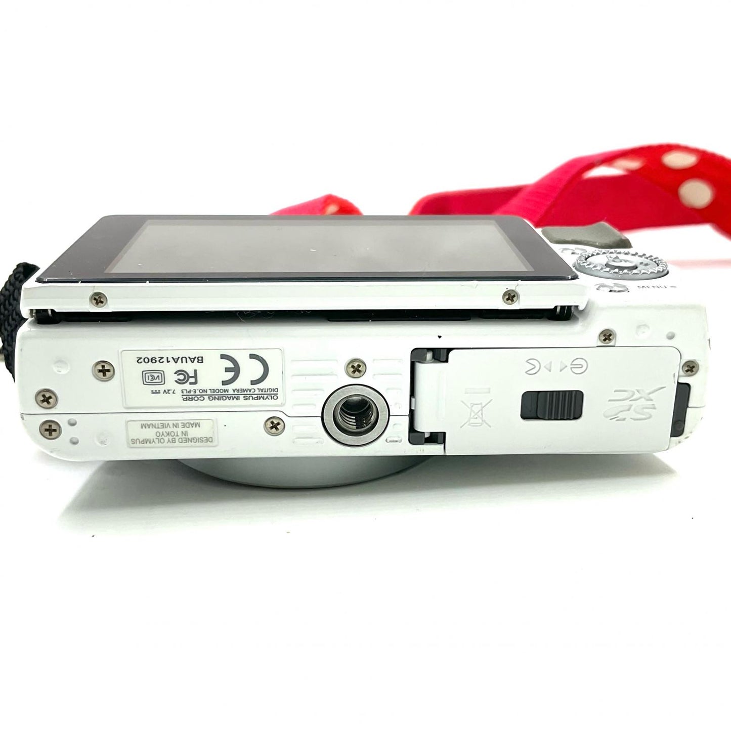 【全額返金保証】【最速発送】OLYMPUS デジタル一眼 E-PL3 ホワイト 美品 動作確認済