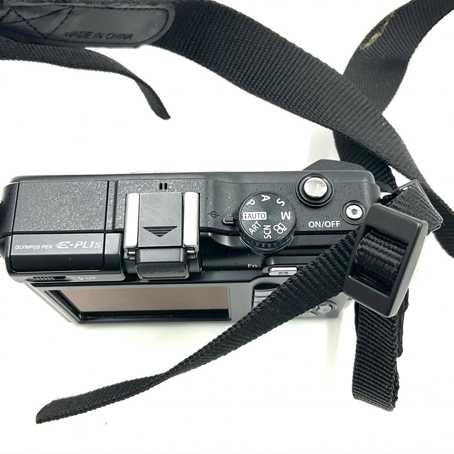 【全額返金保証】【最速発送】OLYMPUS デジタル一眼 PEN E-PL1s ブラック 美品 動作確認済