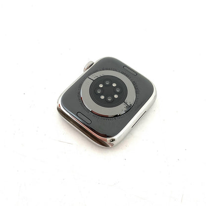 【全額返金保証】【最速発送】Apple Watch Hermes Series 7 ステンレススチール 45mm GPS+Cellular 85% 美品 動作確認済