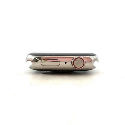 【全額返金保証】【最速発送】Apple Watch Hermes Series 7 ステンレススチール 45mm GPS+Cellular 85% 美品 動作確認済