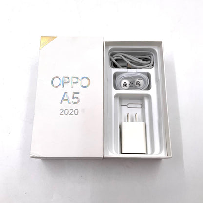 【全額返金保証】【最速発送】OPPO A 5 2020 64GB 楽天モバイル SIMフリー CPH1943 白ロム 超美品 動作確認済