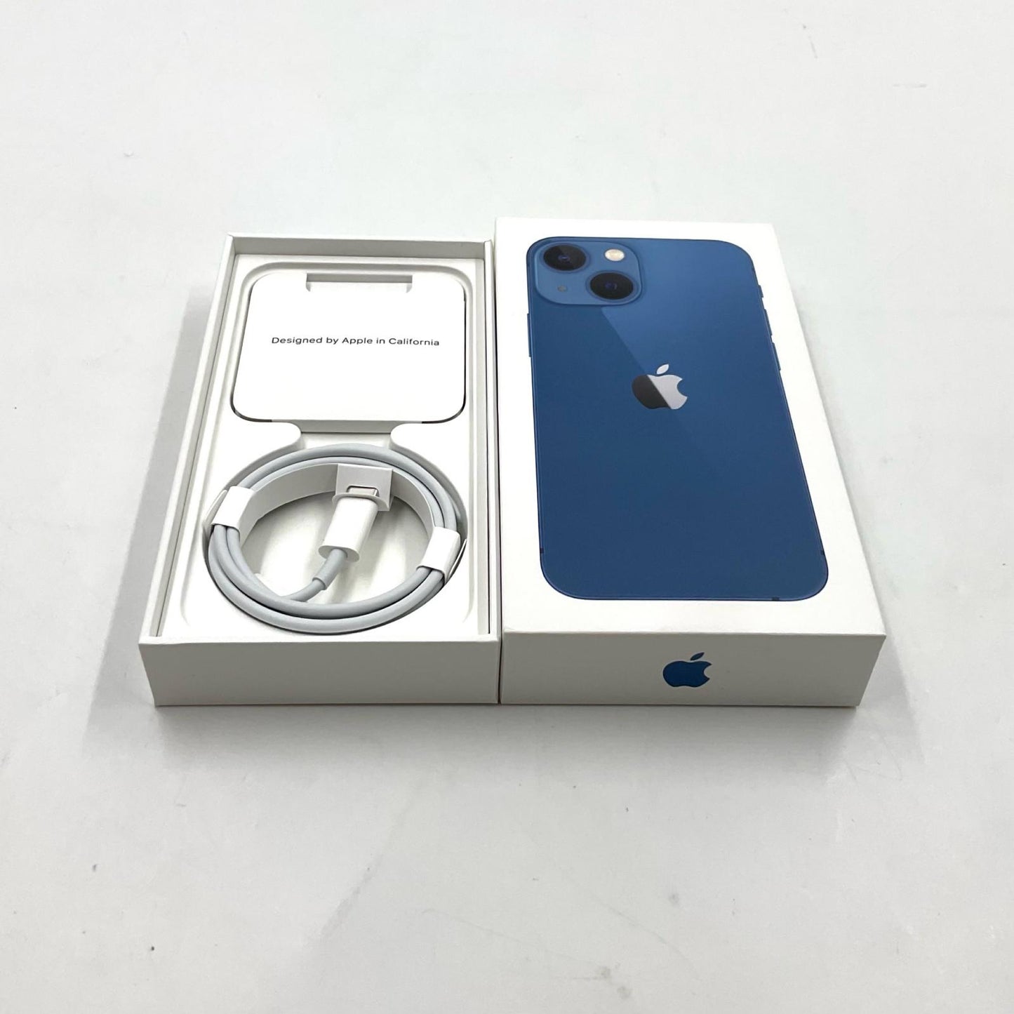 【全額返金保証】【最速発送】Apple iPhone iPhone 13 mini 256GB ブルー docomo SIMフリー 白ロム 動作確認済 77%