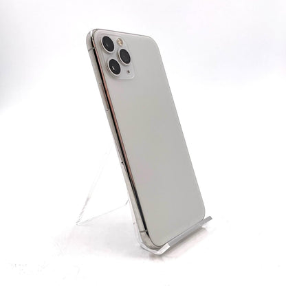 【全額返金保証】【最速発送】Apple iPhone iPhone 11 Pro 64GB シルバー docomo SIMフリー 白ロム 美品 動作確認済 90%