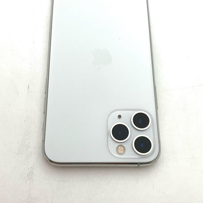 【全額返金保証】【最速発送】Apple iPhone iPhone 11 Pro 64GB シルバー docomo SIMフリー 白ロム 美品 動作確認済 90%