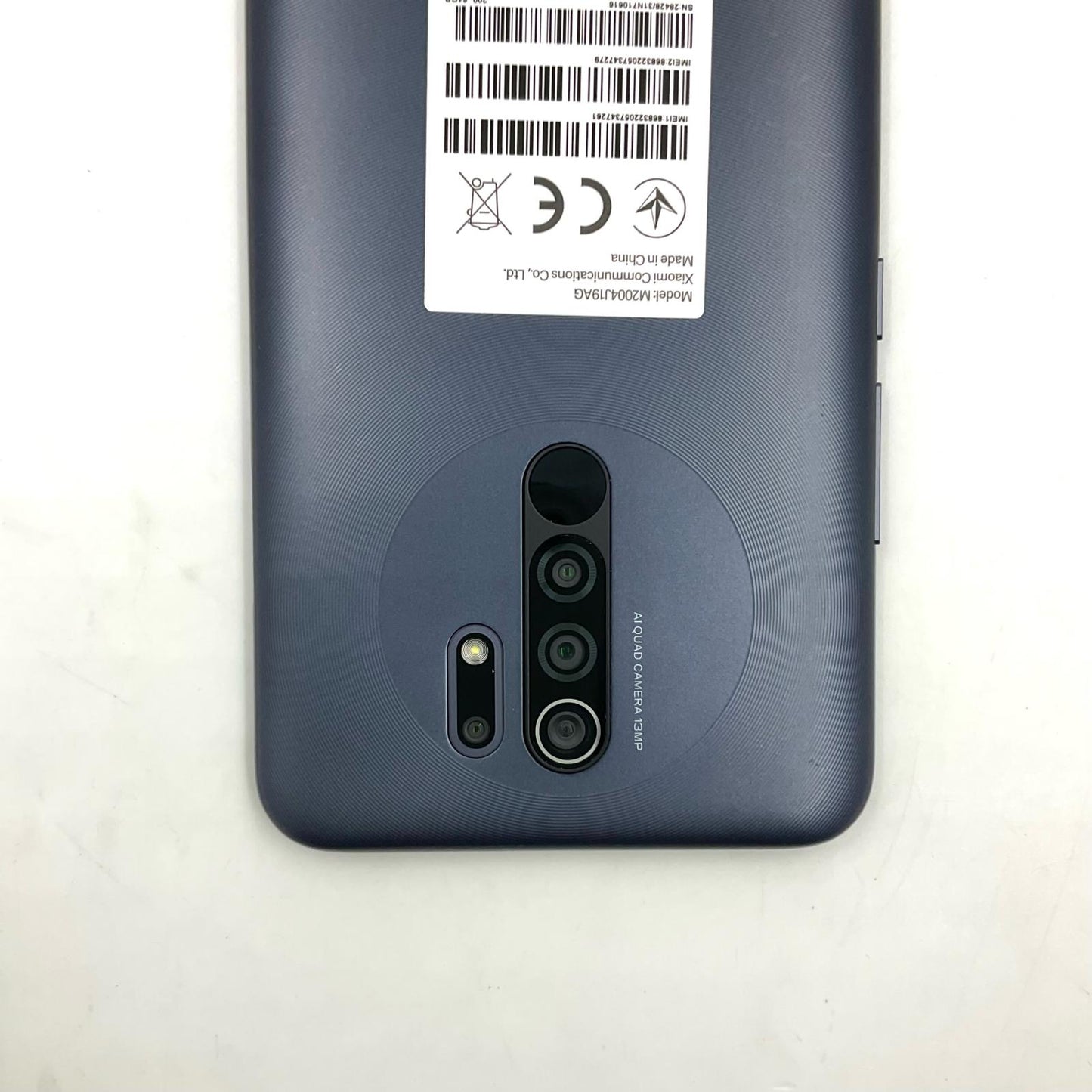 【全額返金保証】【最速発送】Xiaomi Redmi 9 64GB Carbon Grey SIMフリー M2004J19AG 白ロム 美品 動作確認済