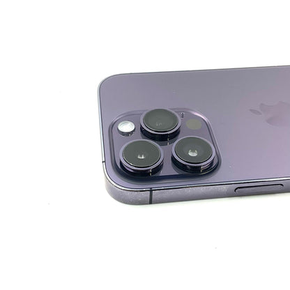 【全額返金保証】【最速発送】Apple iPhone iPhone 14 Pro 256GB ディープパープル SIMフリー 白ロム 美品 動作確認済 81%