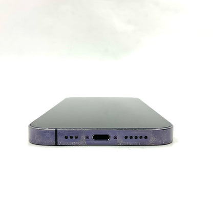 【全額返金保証】【最速発送】Apple iPhone iPhone 14 Pro 256GB ディープパープル SIMフリー 白ロム 美品 動作確認済 81%