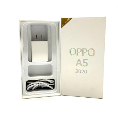 【全額返金保証】【最速発送】OPPO A 5 2020 64GB 楽天モバイル CPH1943 白ロム 美品 動作確認済