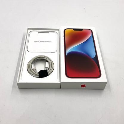 【全額返金保証】【最速発送】Apple iPhone iPhone 14 Plus 256GB (PRODUCT)RED SIMフリー 白ロム 動作確認済 75%