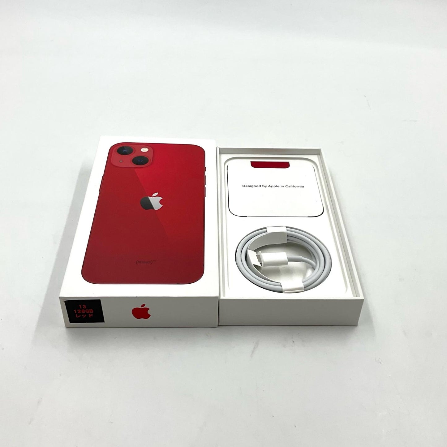 【全額返金保証】【最速発送】Apple iPhone iPhone 13 128GB (PRODUCT)RED SIMフリー 白ロム 美品 動作確認済 98%