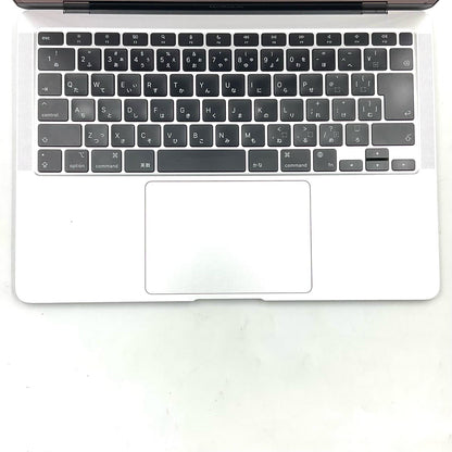 【全額返金保証】【最速発送】Apple MacBook Air 13.3インチ 2020 Apple M1 8GB 256GB シルバー 78.4% 動作確認済
