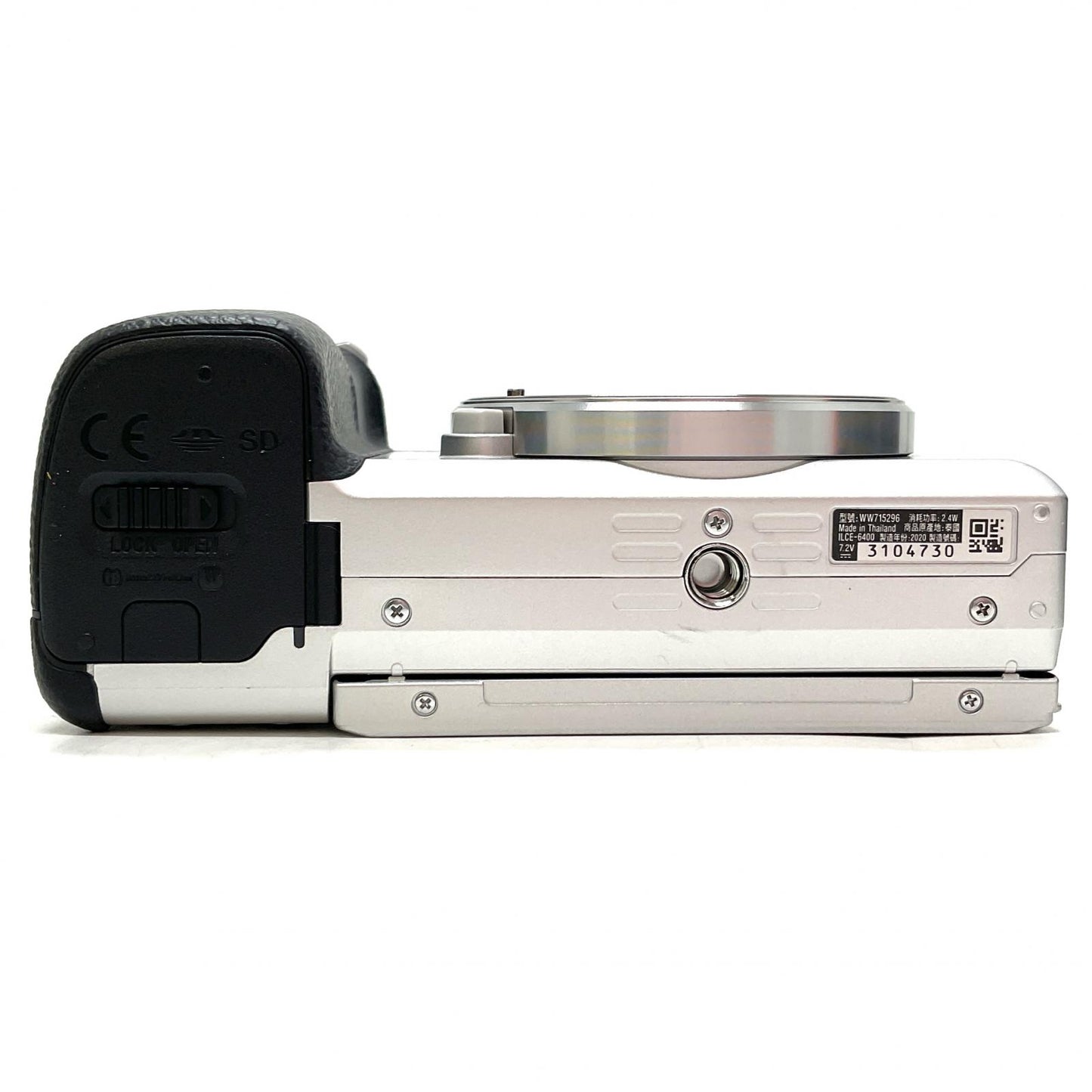 【全額返金保証】【最速発送】Sony デジタル一眼 α6400 ILCE-6400L パワーズームレンズキット シルバー 美品 動作確認済