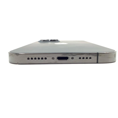 【全額返金保証】【最速発送】Apple iPhone iPhone 12 Pro Max 256GB グラファイト docomo 白ロム 動作確認済 85%