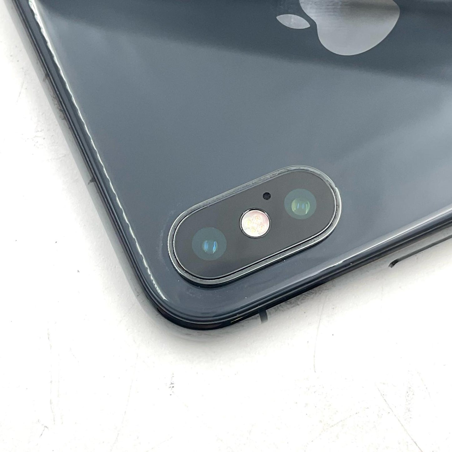 【最速発送】Apple iPhone iPhone X 64GB スペースグレイ Softbank 白ロム【難有】 86%