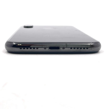 【最速発送】Apple iPhone iPhone X 64GB スペースグレイ Softbank 白ロム【難有】 86%