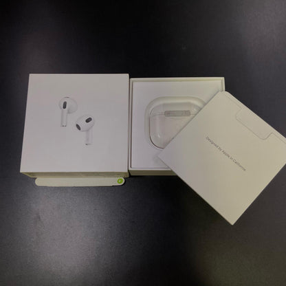 【全額返金保証】【最速発送】Apple AirPods (第3世代) MME73J/A 動作確認済