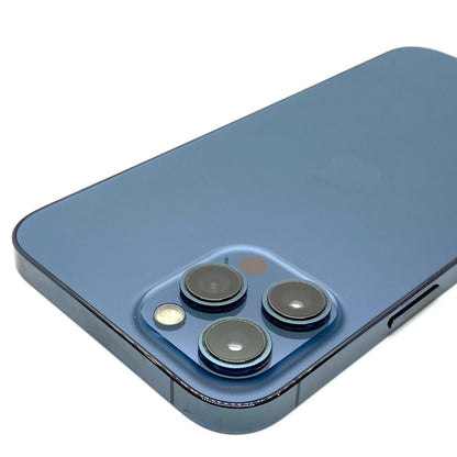 【全額返金保証】【最速発送】Apple iPhone iPhone 12 Pro Max 512GB パシフィックブルー SIMフリー 白ロム 動作確認済 76%