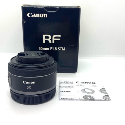 【全額返金保証】【最速発送】Canon RF 50mm F1.8 STM 美品 動作確認済