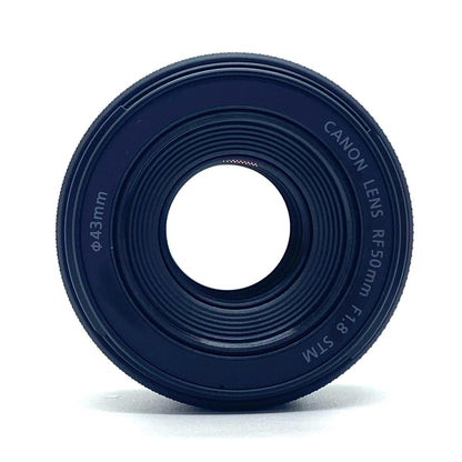 【全額返金保証】【最速発送】Canon RF 50mm F1.8 STM 美品 動作確認済