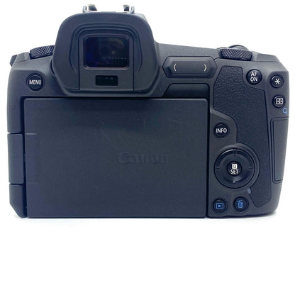 【全額返金保証】【最速発送】Canon デジタル一眼 EOS R ボディ ブラック 美品 動作確認済