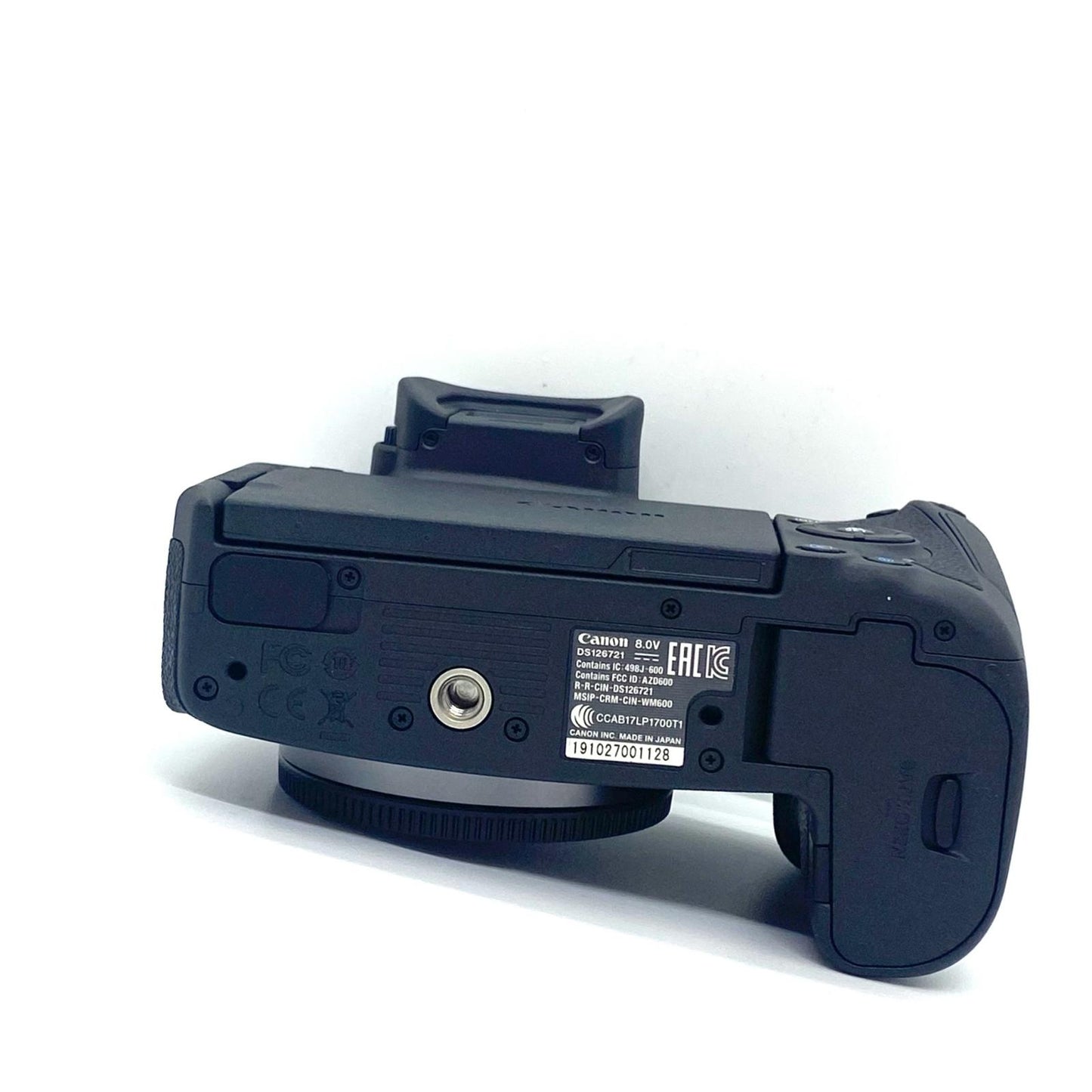 【全額返金保証】【最速発送】Canon デジタル一眼 EOS R ボディ ブラック 美品 動作確認済