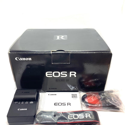 【全額返金保証】【最速発送】Canon デジタル一眼 EOS R ボディ ブラック 美品 動作確認済
