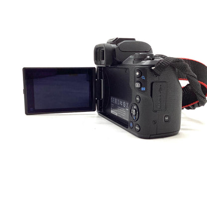 【全額返金保証】【最速発送】Canon デジタル一眼 EOS Kiss M ブラック 動作確認済
