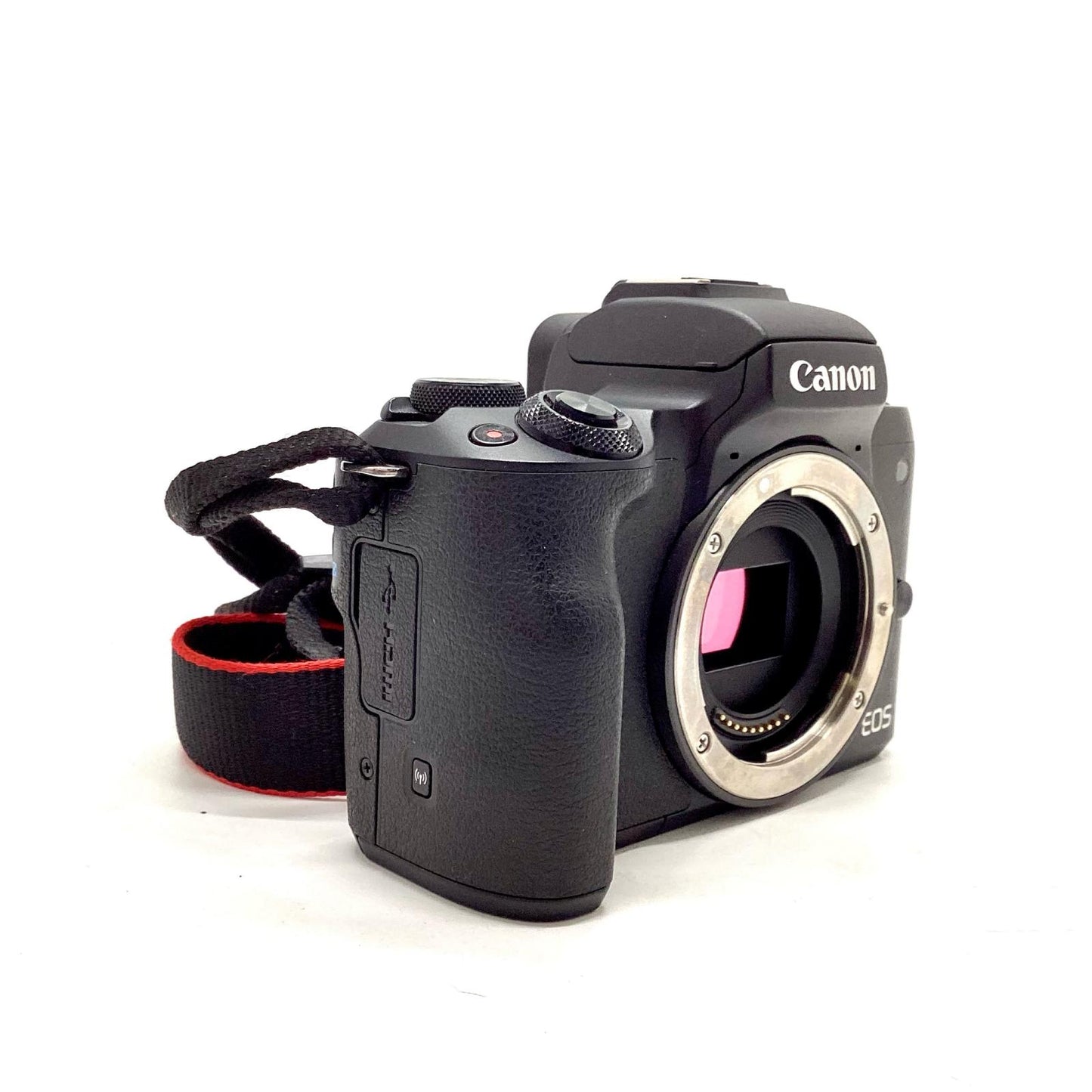 【全額返金保証】【最速発送】Canon デジタル一眼 EOS Kiss M ブラック 動作確認済