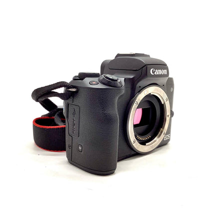 【全額返金保証】【最速発送】Canon デジタル一眼 EOS Kiss M ブラック 動作確認済