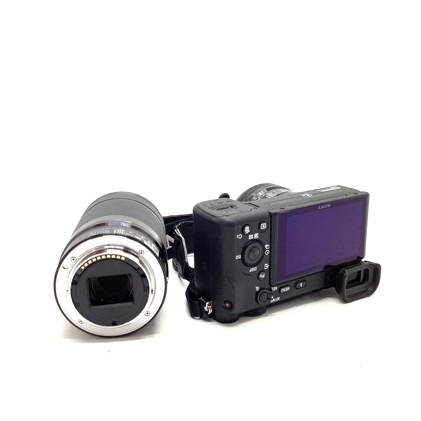 【全額返金保証】【最速発送】 デジタル一眼 SONY α6400 ILCE-6400Y ブラック 美品 動作確認済
