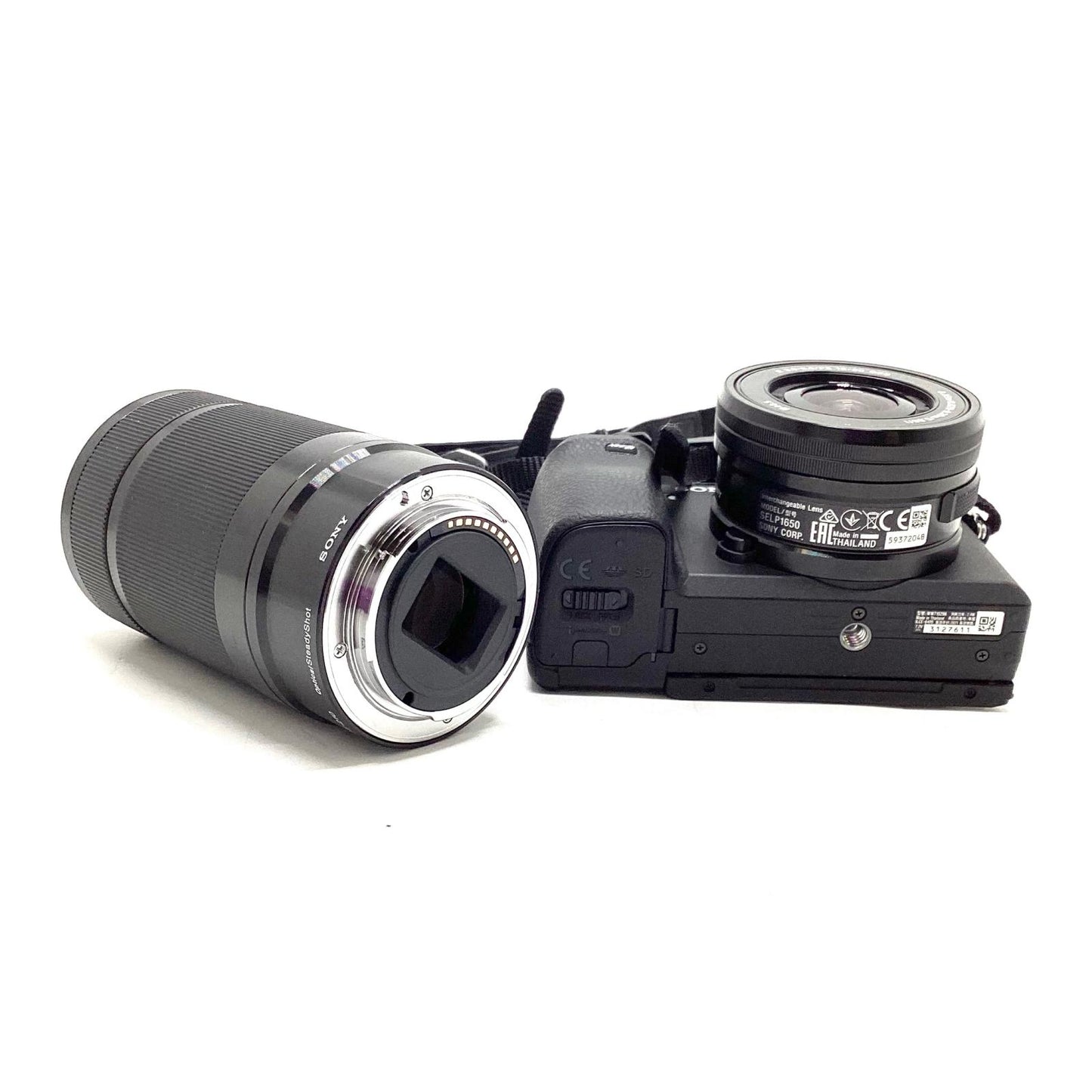 【全額返金保証】【最速発送】 デジタル一眼 SONY α6400 ILCE-6400Y ブラック 美品 動作確認済