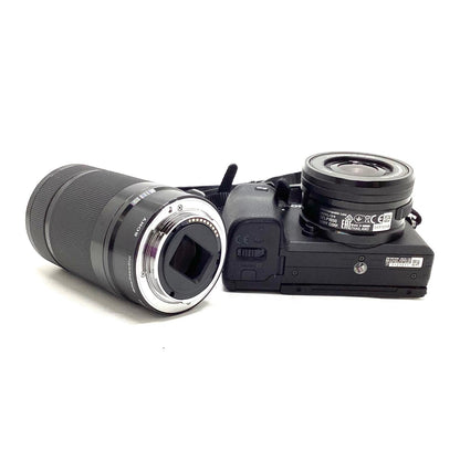 【全額返金保証】【最速発送】 デジタル一眼 SONY α6400 ILCE-6400Y ブラック 美品 動作確認済