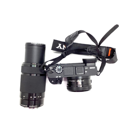 【全額返金保証】【最速発送】 デジタル一眼 SONY α6400 ILCE-6400Y ブラック 美品 動作確認済