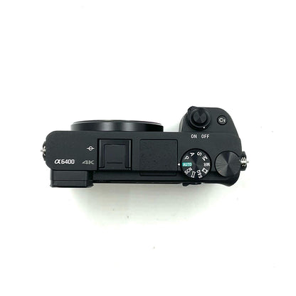【全額返金保証】【最速発送】 デジタル一眼 SONY α6400 ILCE-6400 ブラック 美品 動作確認済