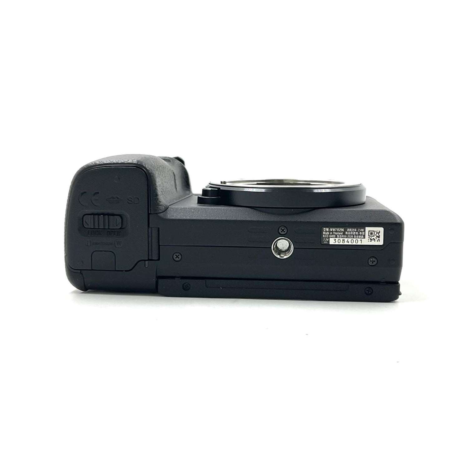 【全額返金保証】【最速発送】 デジタル一眼 SONY α6400 ILCE-6400 ブラック 美品 動作確認済