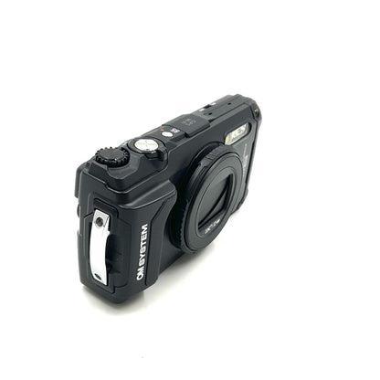 【全額返金保証】【最速発送】OLYMPUS コンパクトデジタルカメラ OM-SYSTEM TG-7 ﾌﾞﾗｯｸ 美品 動作確認済
