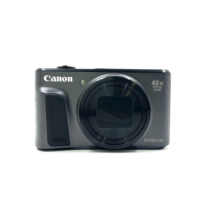 【全額返金保証】【最速発送】Canon コンパクトデジタルカメラ PowerShot SX720 HS ﾌﾞﾗｯｸ 美品 動作確認済